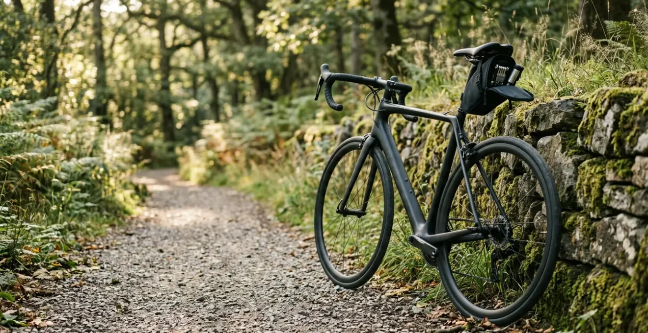 Équipement de réparation pour vélo organisé pour une sortie cycliste